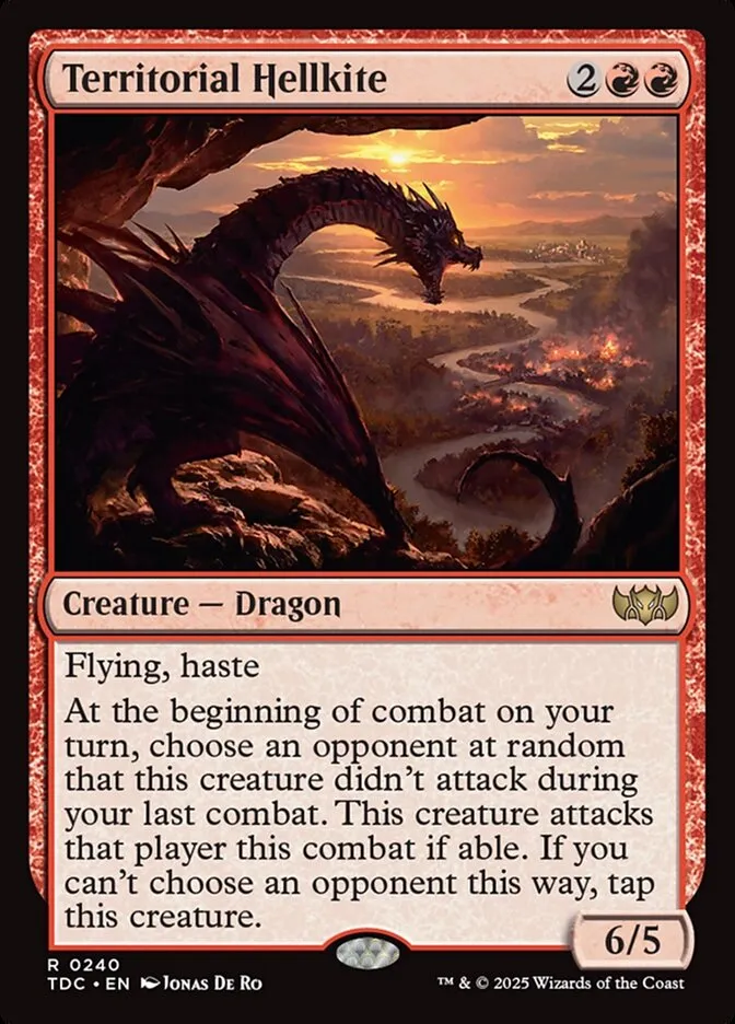 Territorial Hellkite Front Face