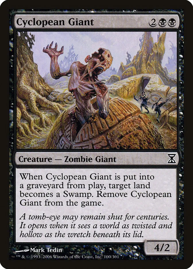 Cyclopean Giant Front Face