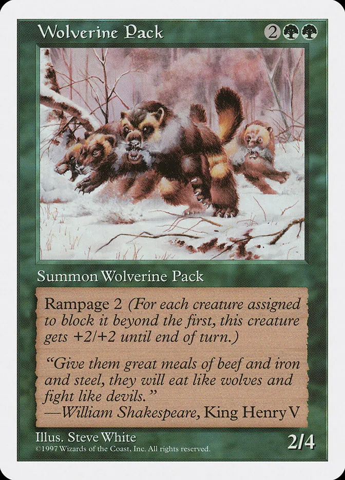 Wolverine Pack Front Face