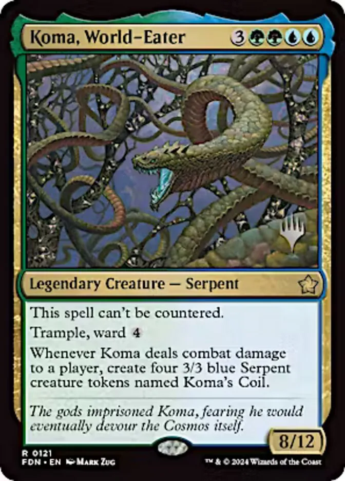 Koma, World-Eater Front Face
