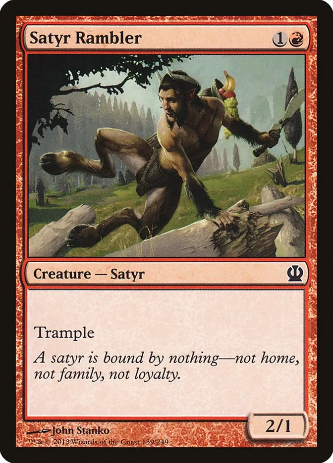 Satyr Rambler Front Face