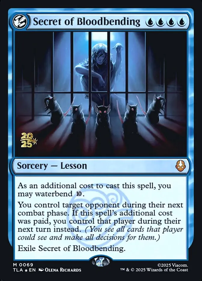 Secret of Bloodbending Front Face