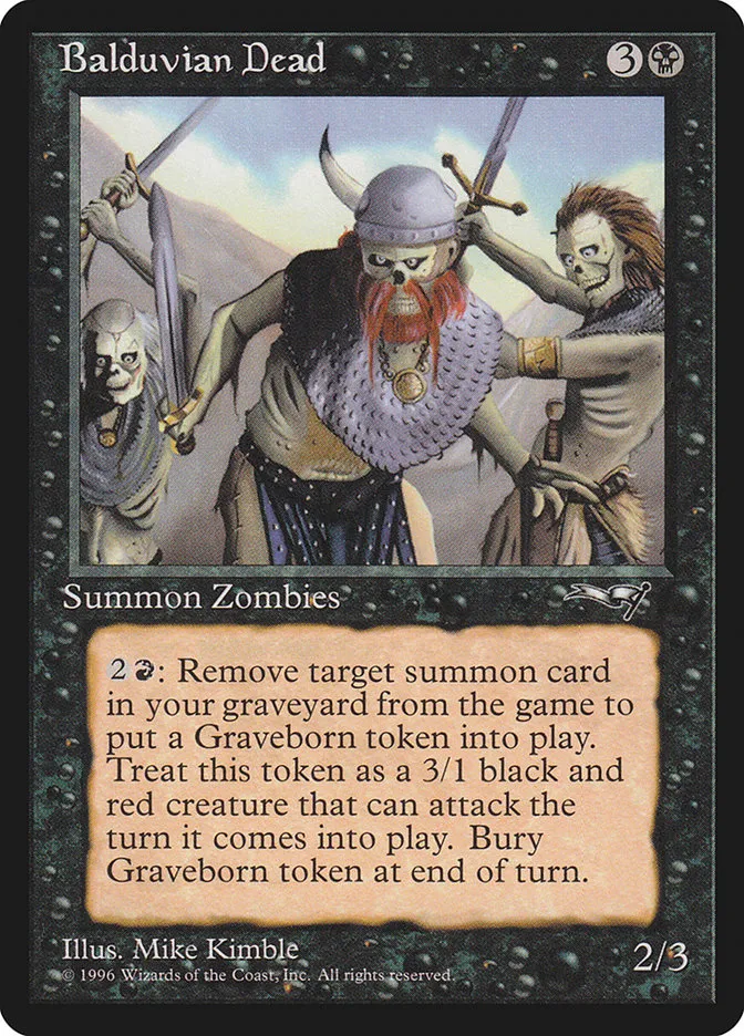 Balduvian Dead Front Face