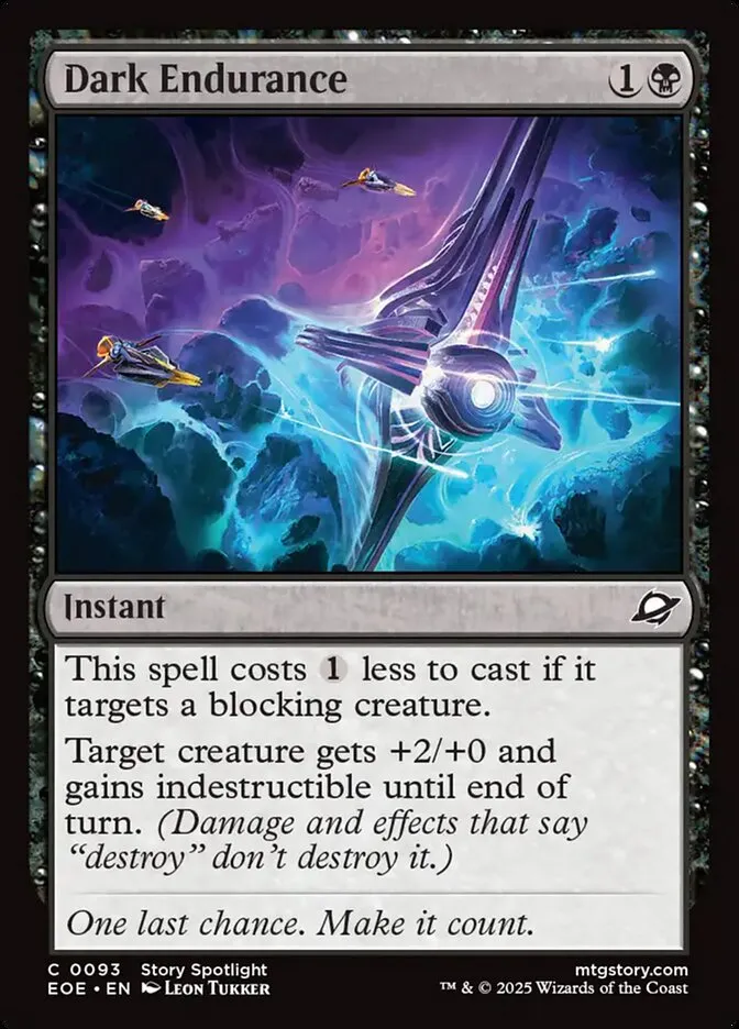 Dark Endurance Front Face