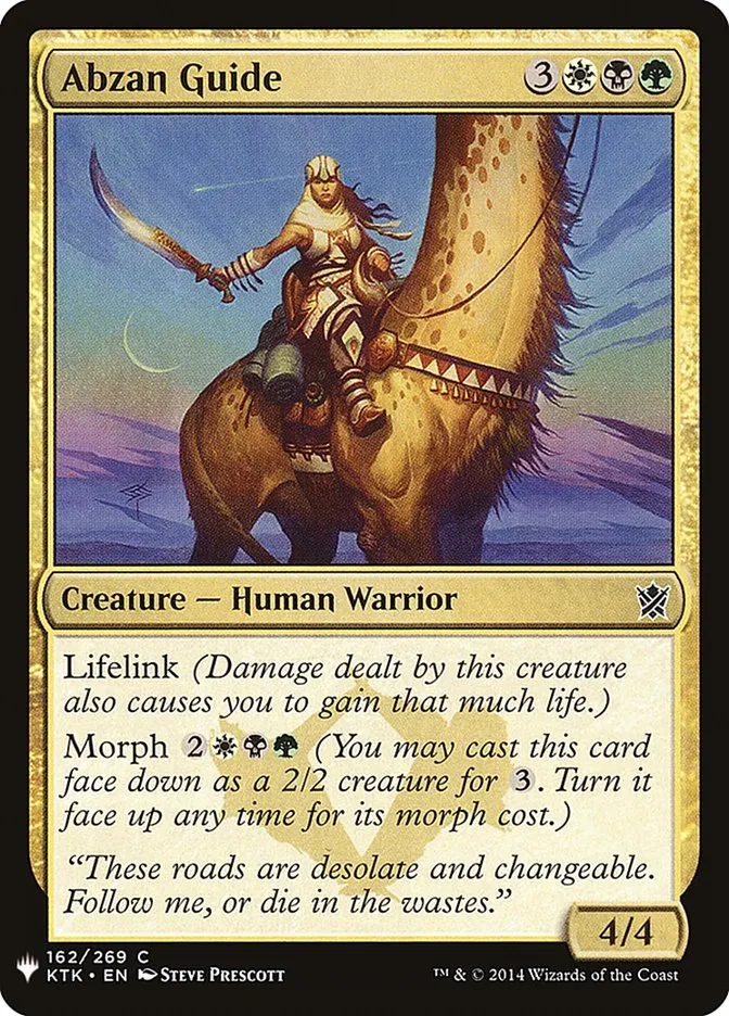Abzan Guide Front Face