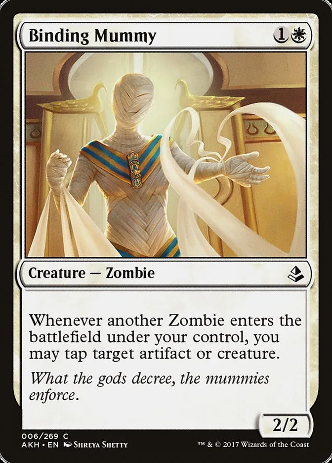 Binding Mummy Front Face