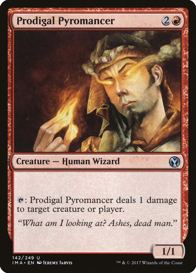 Prodigal Pyromancer Front Face