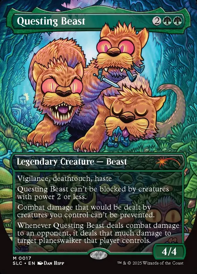 Questing Beast Front Face