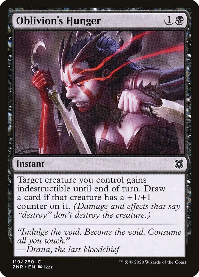 Oblivion's Hunger Front Face