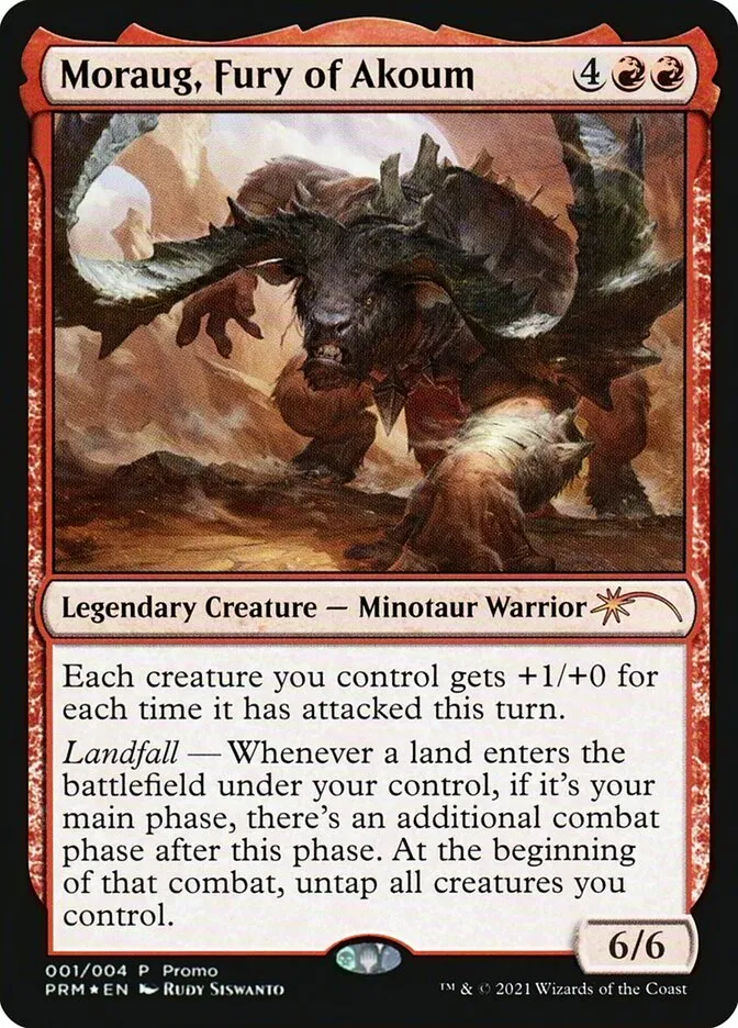 Moraug, Fury of Akoum Front Face