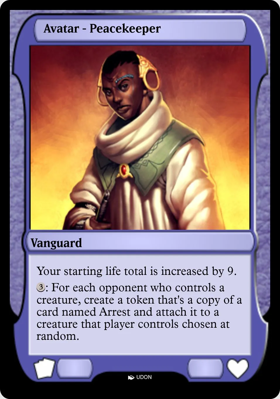 Peacekeeper Avatar Front Face