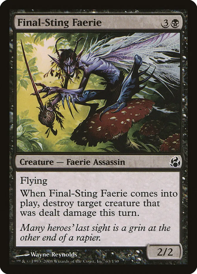 Final-Sting Faerie Front Face