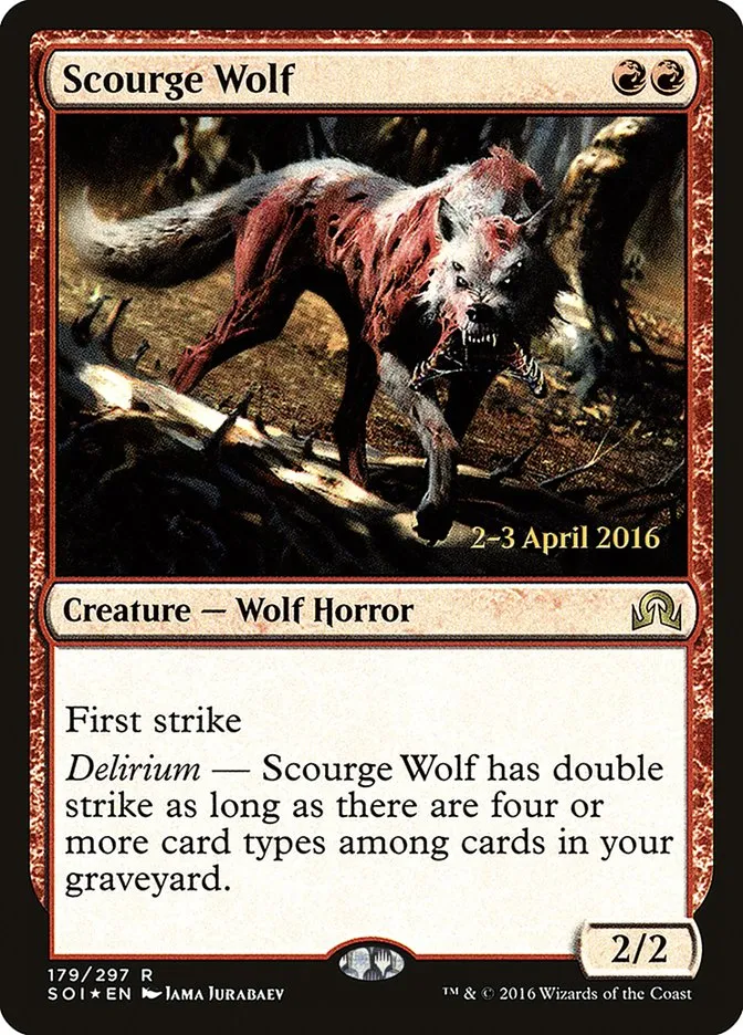 Scourge Wolf Front Face