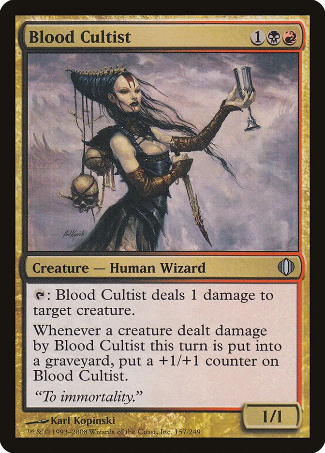 Blood Cultist Front Face