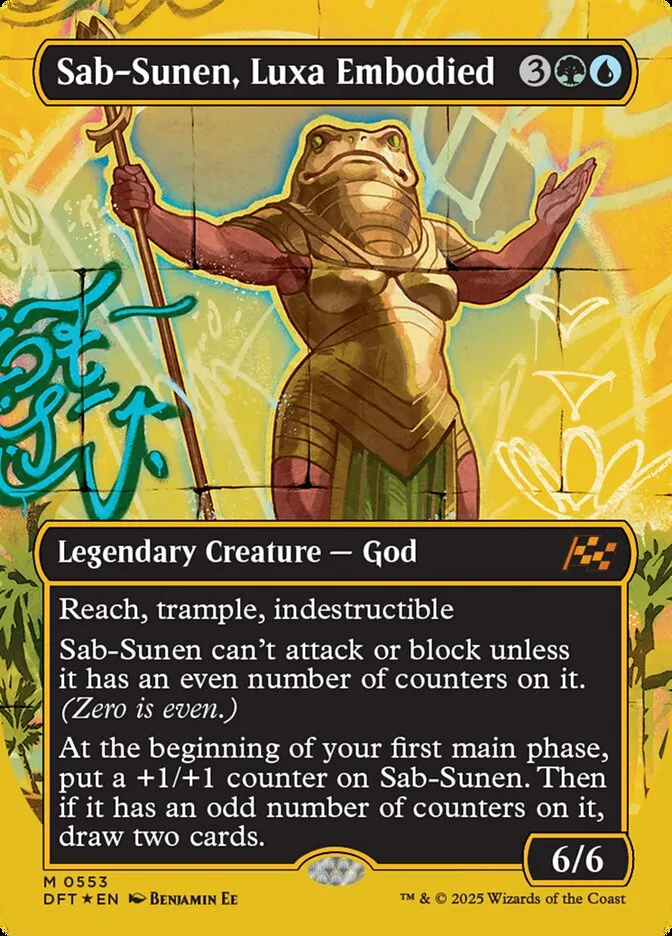 Sab-Sunen, Luxa Embodied Front Face
