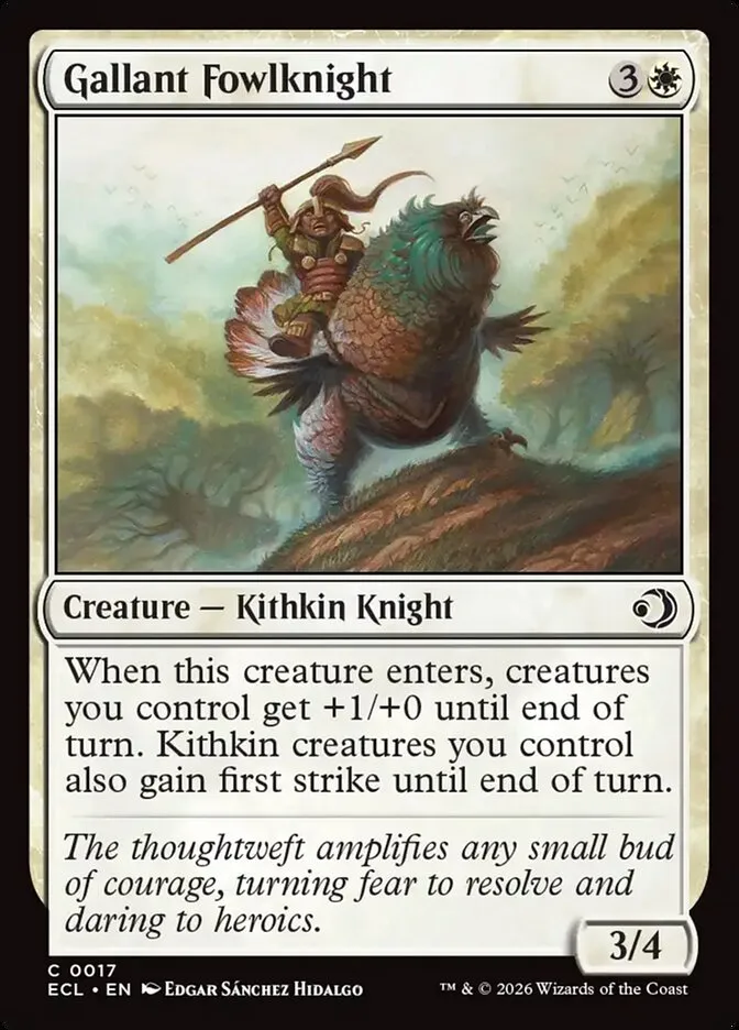 Gallant Fowlknight Front Face