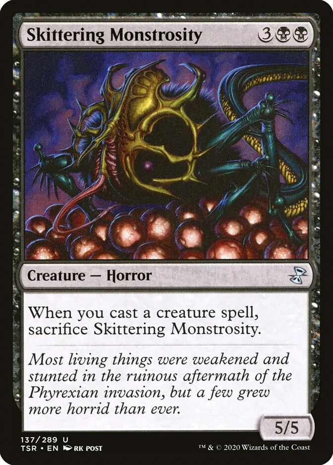 Skittering Monstrosity Front Face
