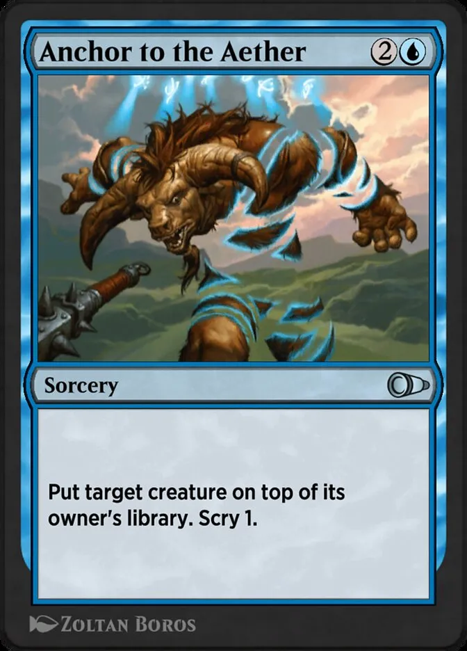 Anchor to the Aether Front Face