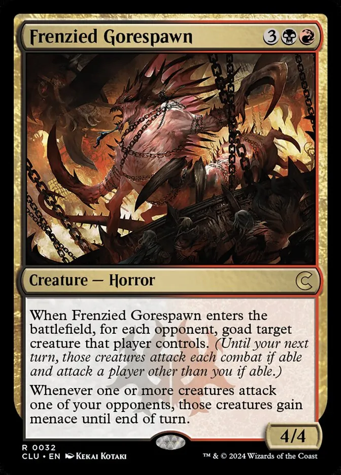 Frenzied Gorespawn Front Face