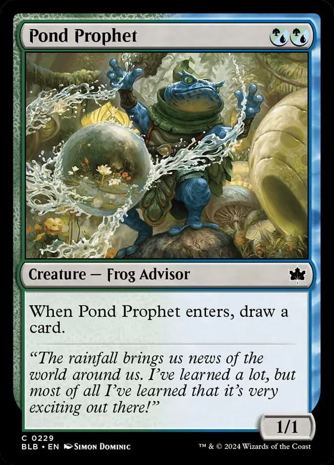Pond Prophet Front Face