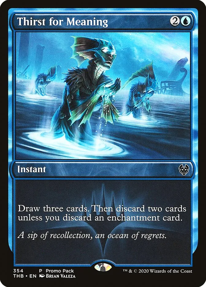 Thirst for Meaning Front Face