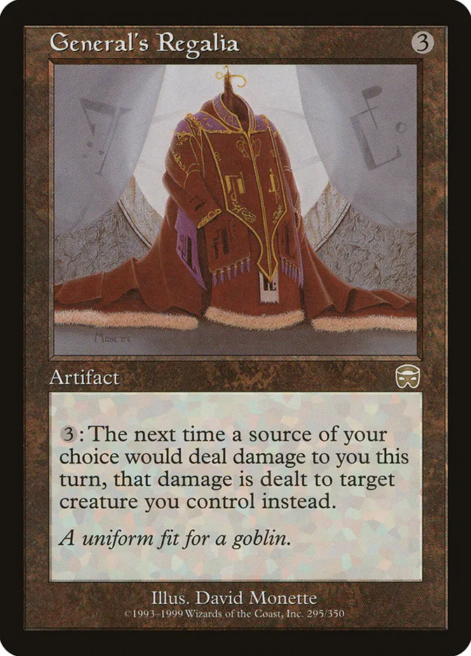 General's Regalia Front Face