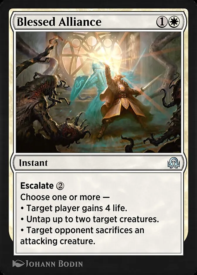 Blessed Alliance Front Face