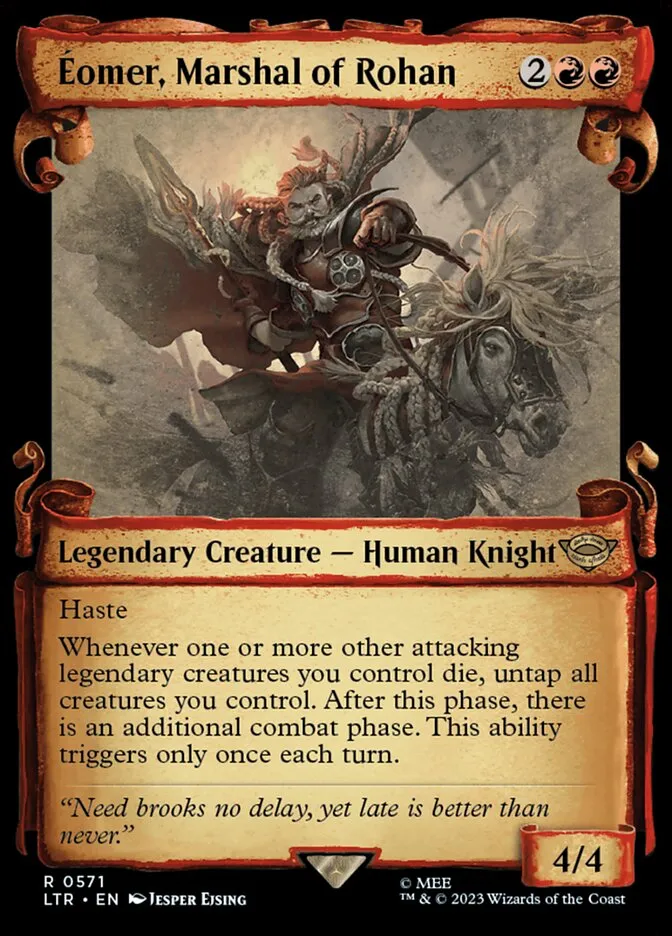Éomer, Marshal of Rohan Front Face
