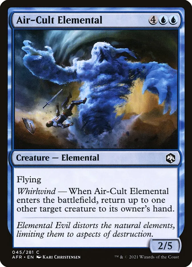Air-Cult Elemental Front Face