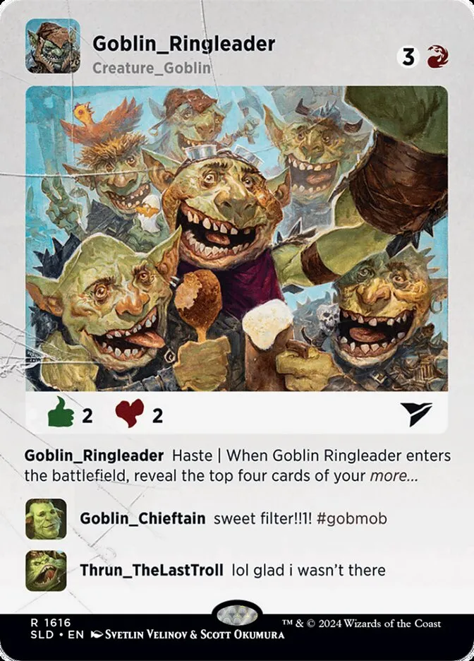 Goblin Ringleader Front Face