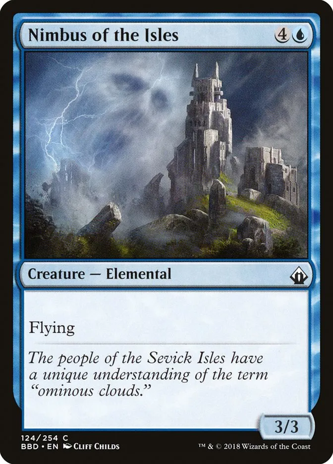 Nimbus of the Isles Front Face