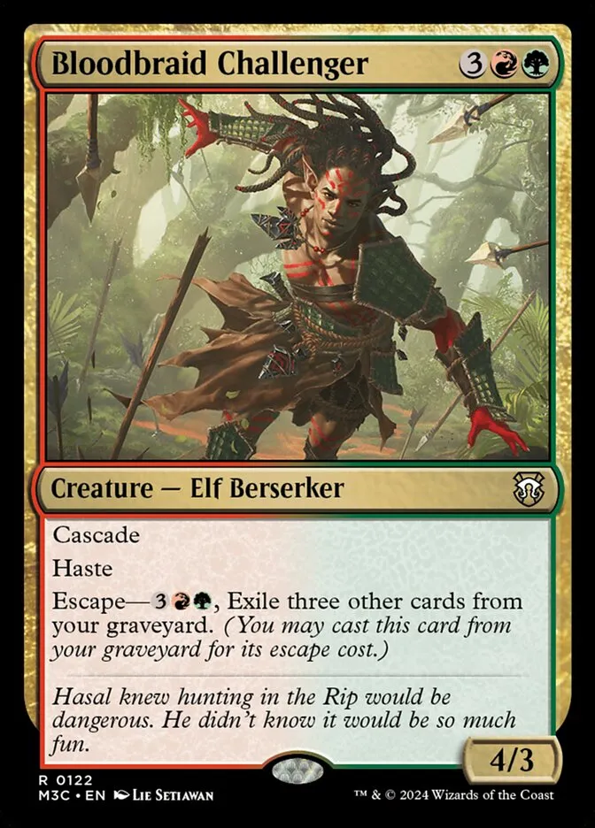 Bloodbraid Challenger Front Face