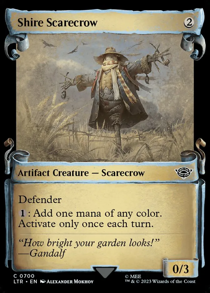 Shire Scarecrow Front Face