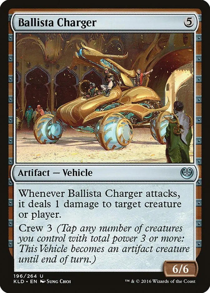 Ballista Charger Front Face
