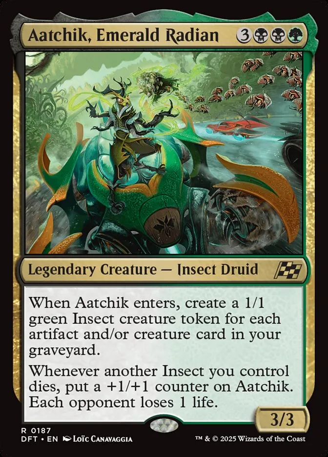 Aatchik, Emerald Radian Front Face