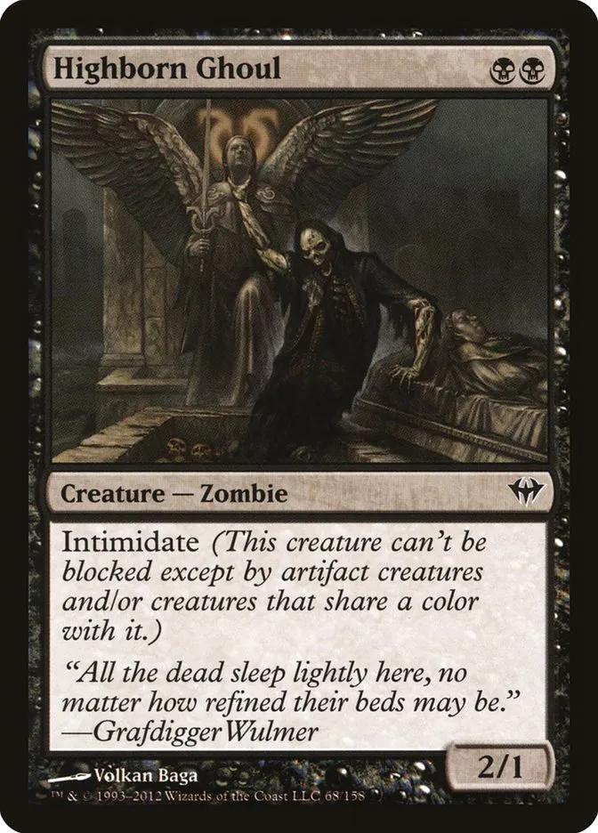 Highborn Ghoul Front Face