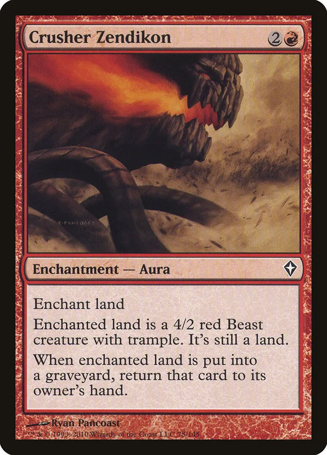 Crusher Zendikon Front Face