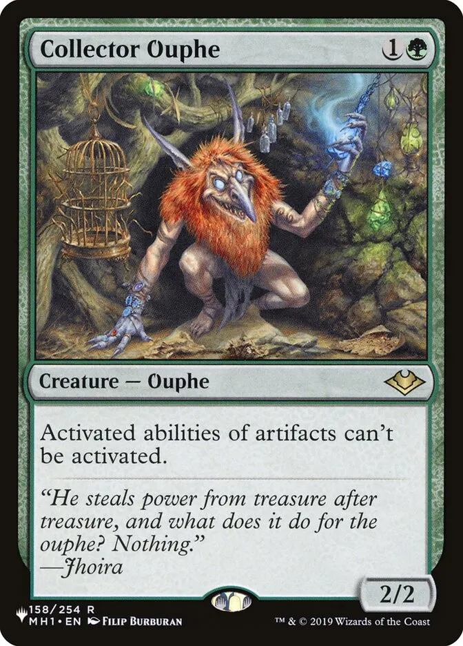 Collector Ouphe Front Face