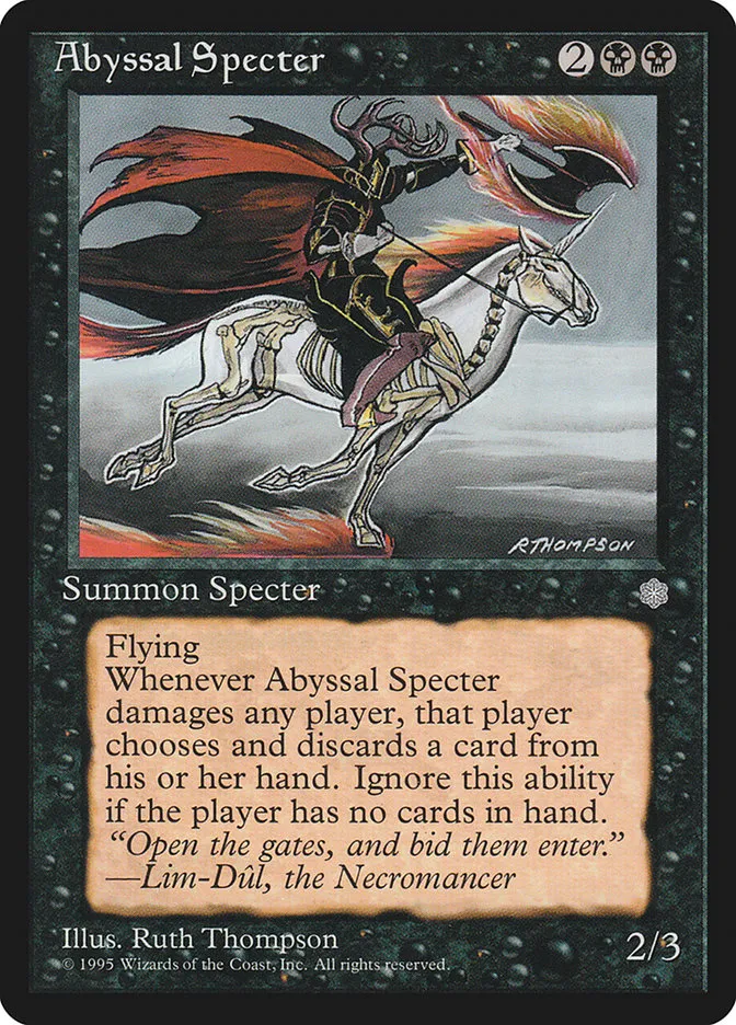 Abyssal Specter Front Face