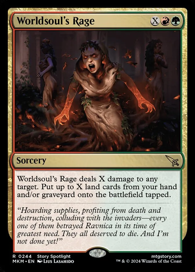 Worldsoul's Rage Front Face