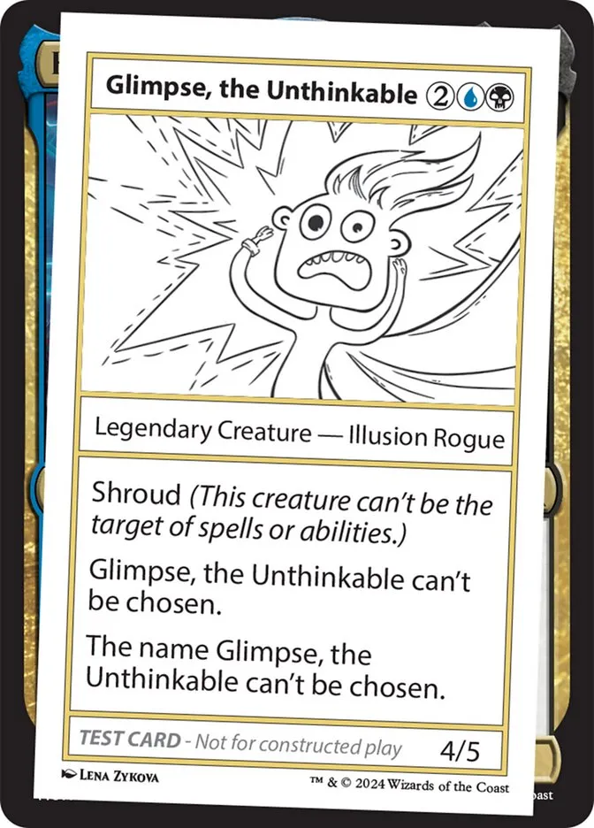 Glimpse, the Unthinkable Front Face