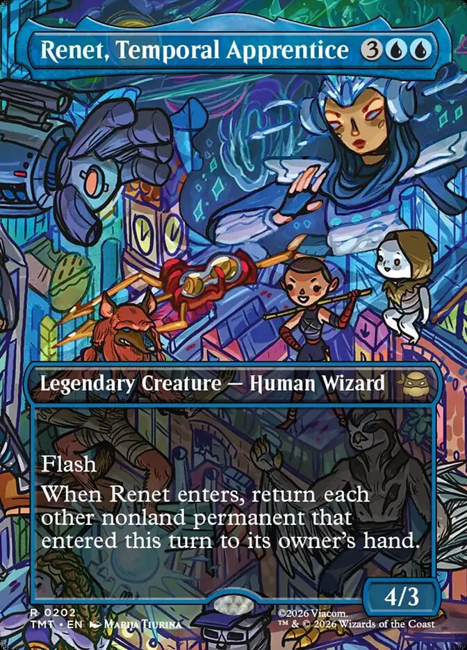Renet, Temporal Apprentice Front Face