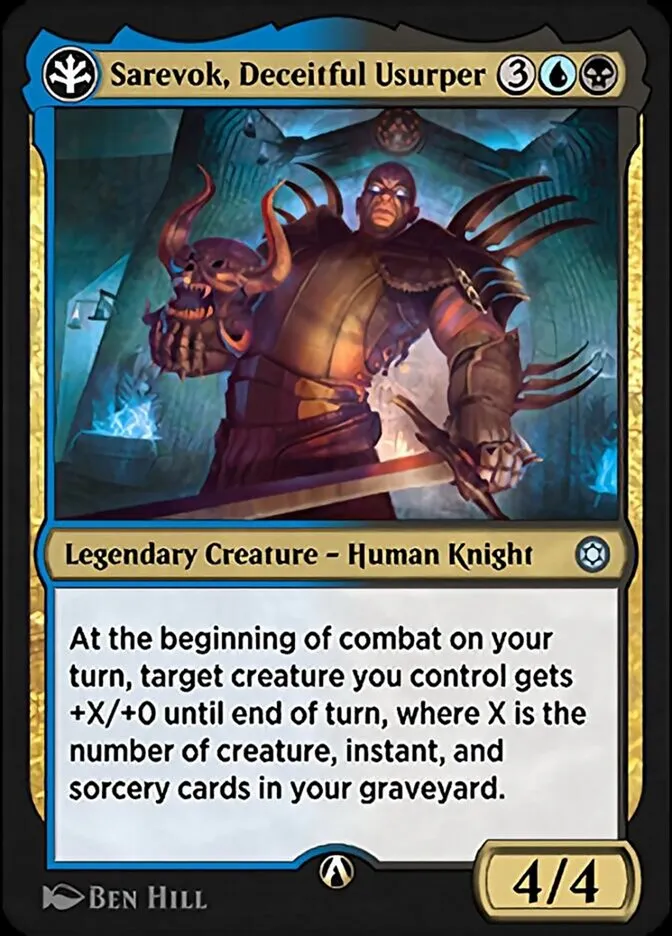 Sarevok, Deceitful Usurper Front Face