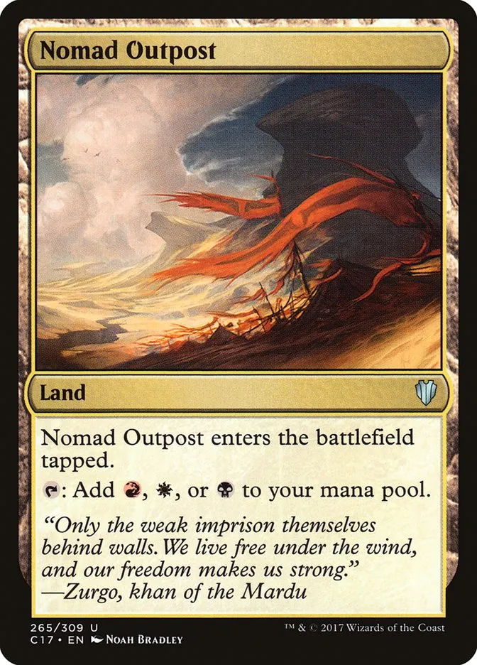 Nomad Outpost Front Face