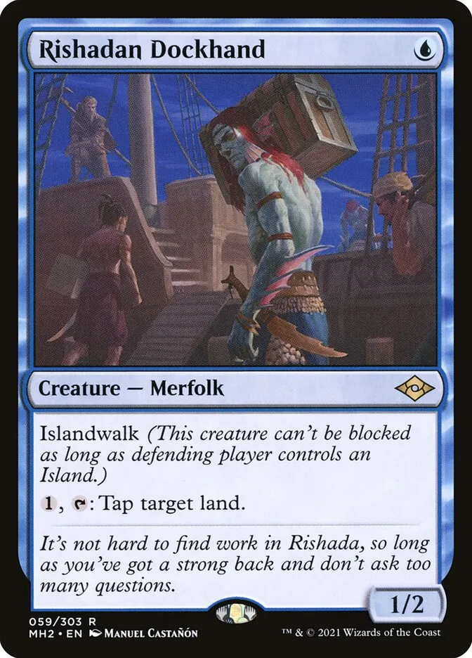 Rishadan Dockhand Front Face