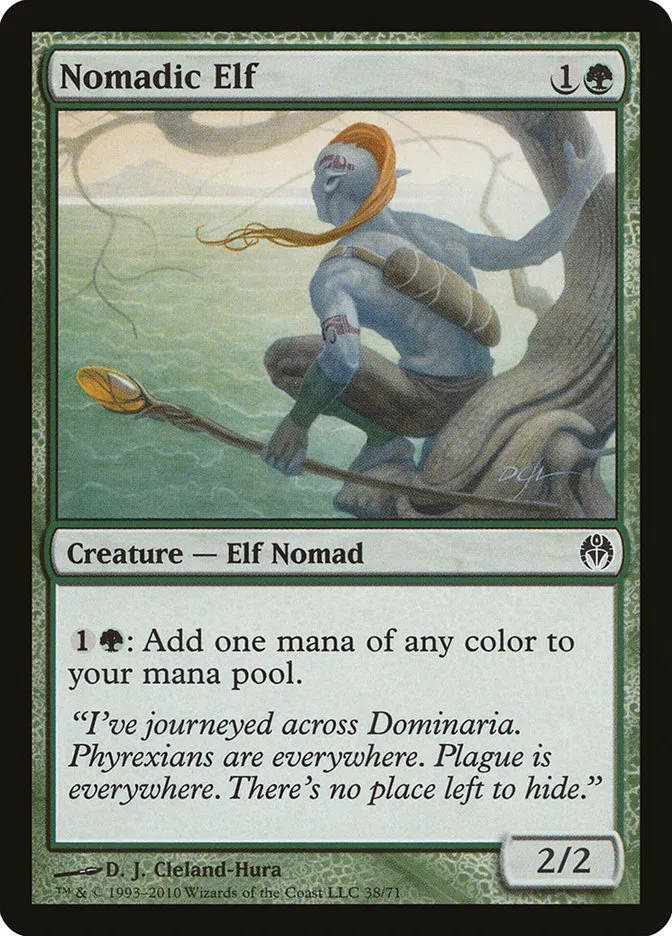 Nomadic Elf Front Face