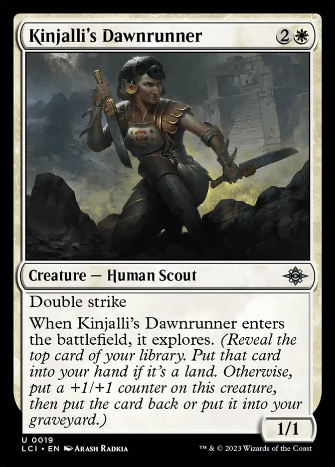 Kinjalli's Dawnrunner Front Face