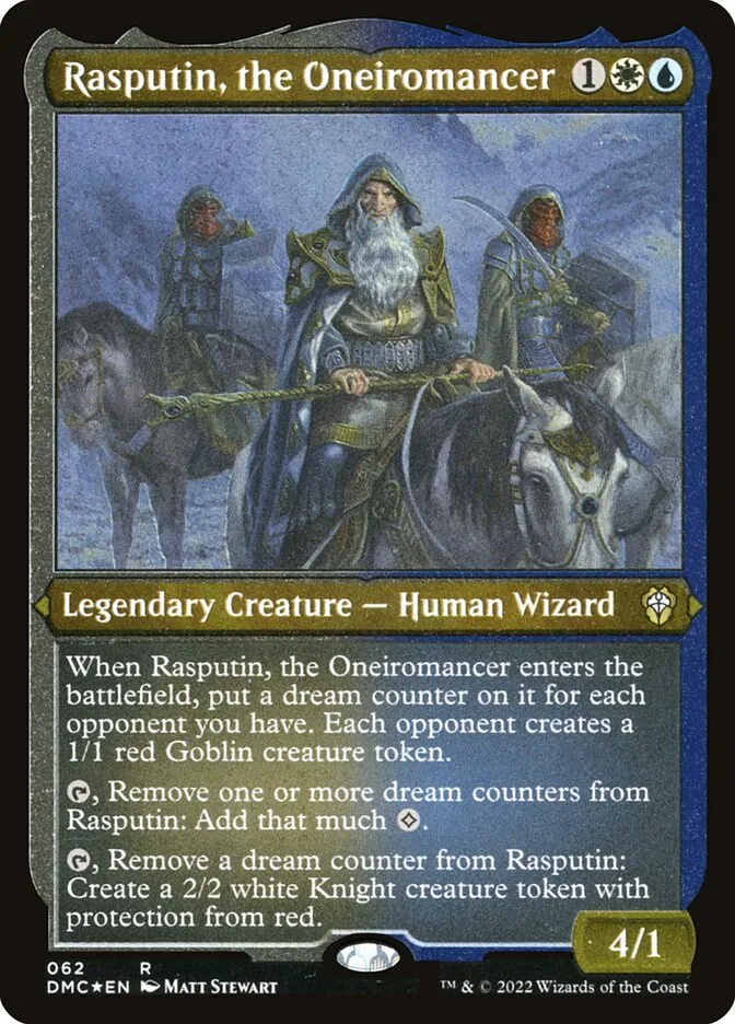 Rasputin, the Oneiromancer Front Face