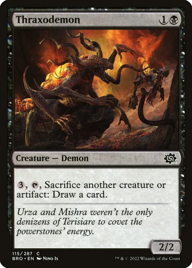 Thraxodemon Front Face