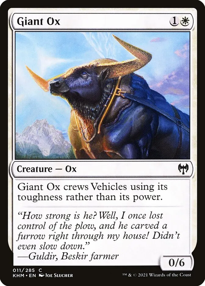 Giant Ox Front Face
